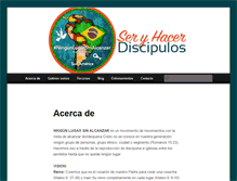 Tablet Screenshot of multiplicandodiscipulos.com